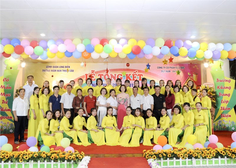 Trường mầm non Thạch Cầu tưng bừng tổ chức lễ tổng kết năm học 2018 – 2019 và liên hoan vui tết thiếu nhi 1/6